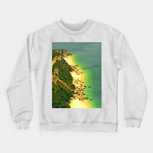 Beach cliffs Crewneck Sweatshirt